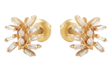 Dimitra Fine Gold & Diamond Earrings