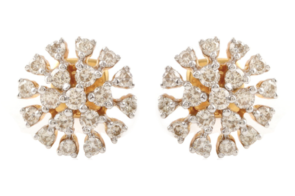 Dinah Fine Gold & Diamond Earrings