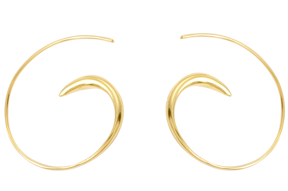 Mia Gold Hoop Earrings