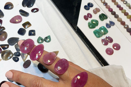 Join Katie Gemstone Buying in Jaipur India