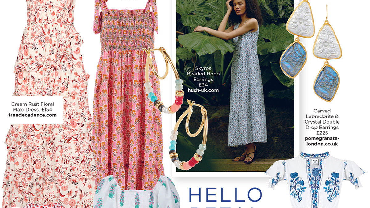 Pomegranate Jewellery Featured In Wildflower Magazine Summer Edition