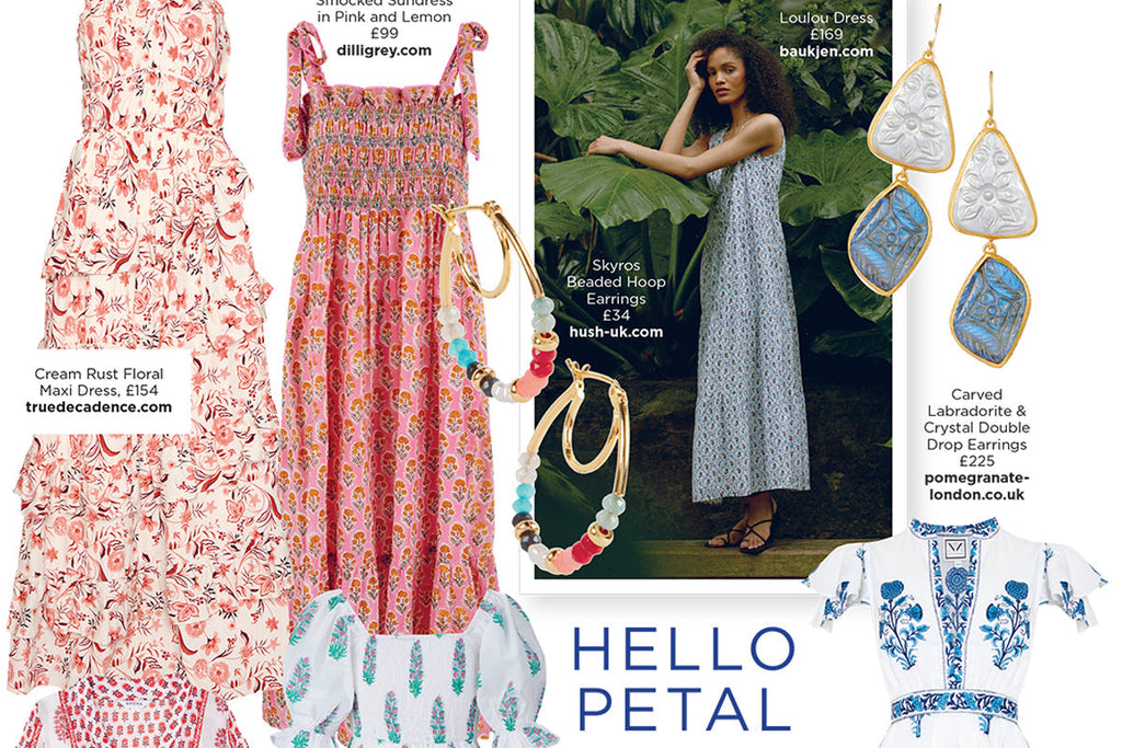 Pomegranate Jewellery Featured In Wildflower Magazine Summer Edition