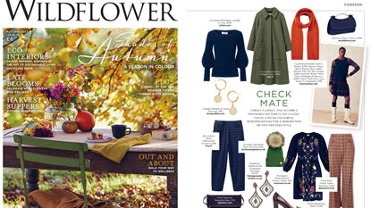 Our Jewellery Featured In Wildflower Magazine Autumn 2023