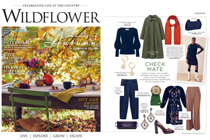Our Jewellery Featured In Wildflower Magazine Autumn 2023
