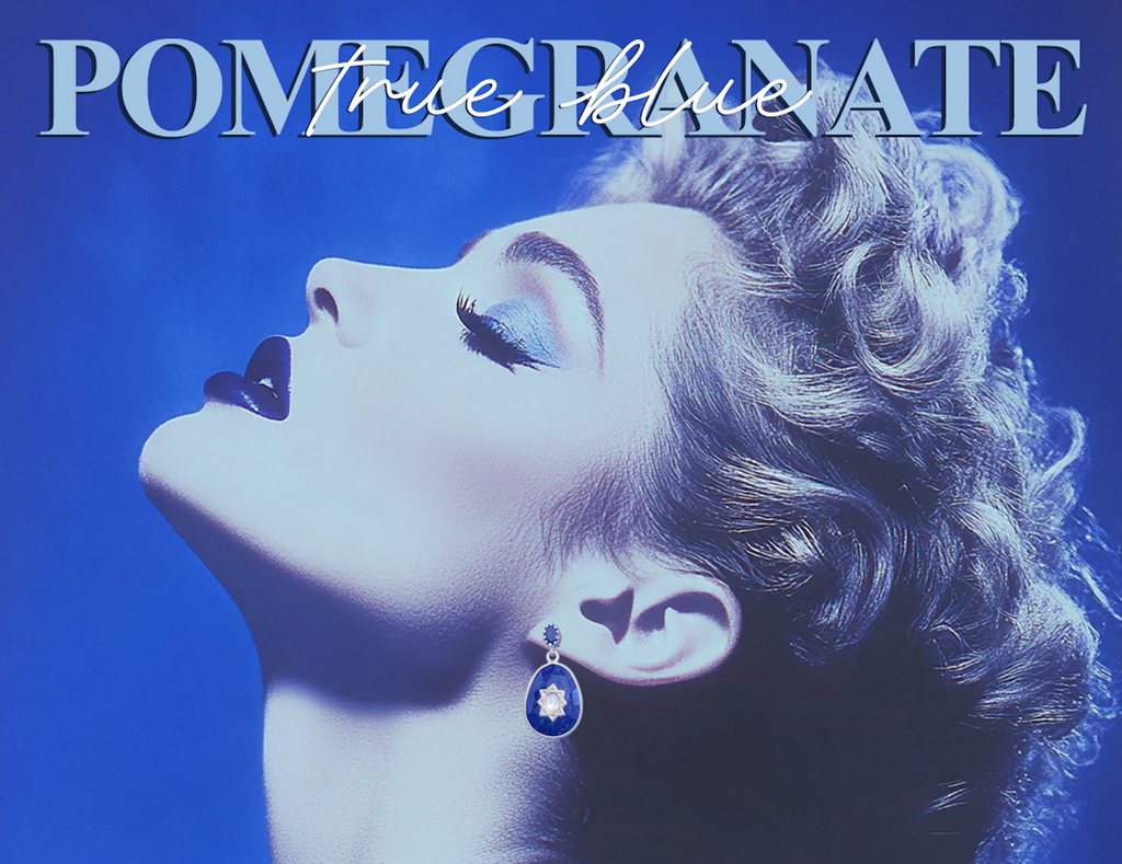 True Blue Pomegranate Jewellery