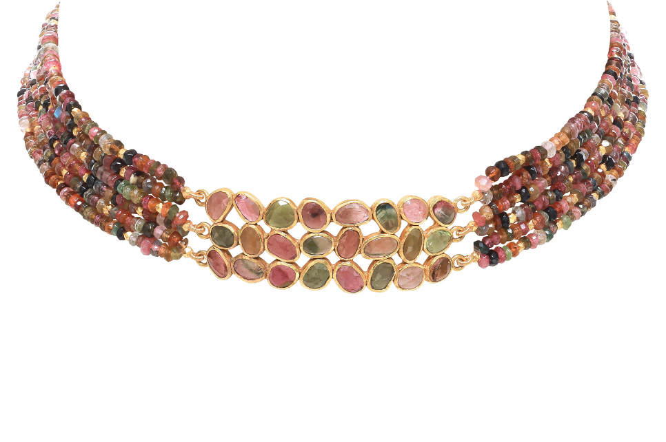 Adriana Tourmaline Choker Necklace