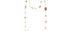 Tourmaline, Sapphire & Moonstone Long Gemstone Necklace