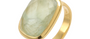 Alessandra Prehnite Gemstone Ring