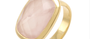 Alessandra Rose Quartz Ring