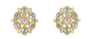 Posie Amethyst & Blue Topaz Stud Earrings