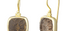 Anais Carved Smoky Quartz Earrings