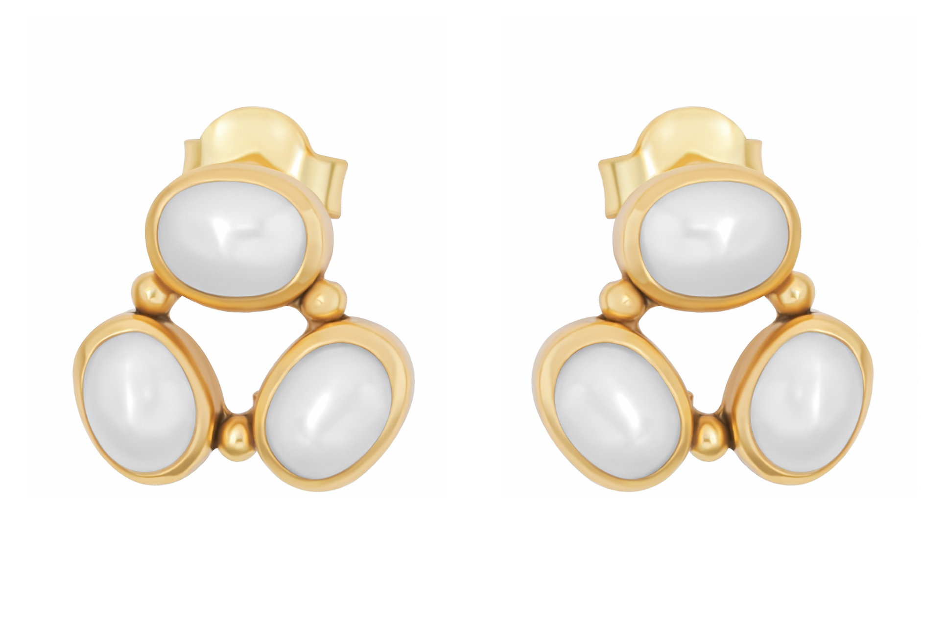 Anna Pearl Stud Earrings