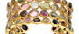 Aphrodite Tourmaline Gemstone Cuff Bracelet
