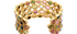 Aphrodite Tourmaline Cuff Bracelet