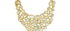 Aquamarine Bib Necklace