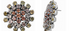 Asriel Tourmaline Stud Earrings