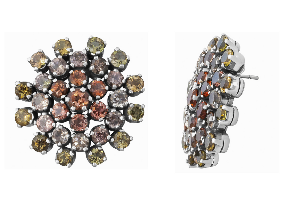 Asriel Tourmaline Stud Earrings