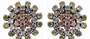 Asriel Tourmaline Stud Earrings