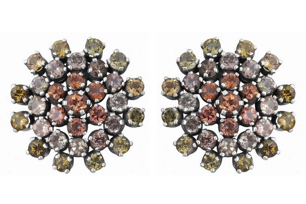 Asriel Tourmaline Stud Earrings