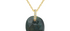 Fine Gold Bahia Green Tourmaline & Diamond Pendant Necklace