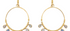 Delhi Diamond Beaded Round Earrings