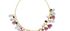 Iris Rose Quartz, Green Amethyst & Tourmaline Beaded Bracelet