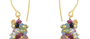 Charlotte Tourmaline Beaded Drop Earrings