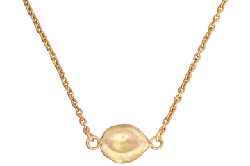 Beanie Gold Pendant Necklace