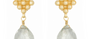 Bettina Green Amethyst Drop Earrings