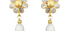 Blossom Pearl & Diamond Drop Earrings