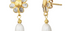 Blossom Pearl & Diamond Drop Earrings