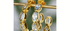 Mykonos Blue Topaz Hoop Earrings