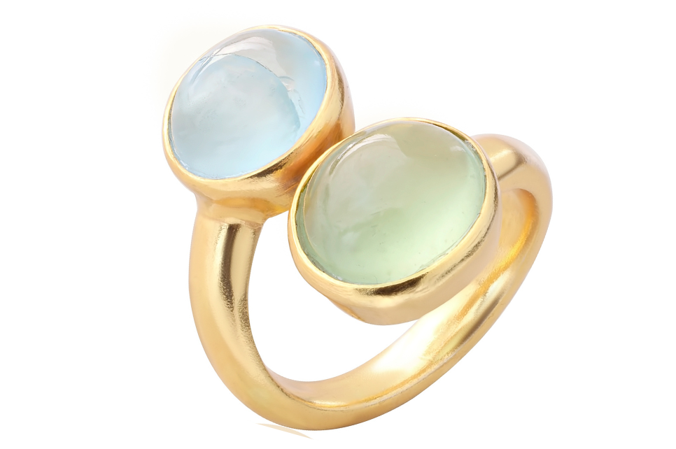 Athena Beryl Cabochon Ring