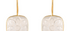 Carmela Carved Rock Crystal Drop Earrings
