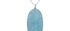 Sterling Silver & Carved Aquamarine Pendant Necklace
