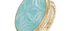 Carved Aquamarine Limited Edition Ring