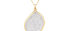 Carved Rock Crystal Pendant