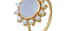 Hyderabad Pearl & Chalcedony Ring
