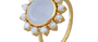 Hyderabad Pearl & Chalcedony Ring