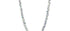 Charlotte Aquamarine, Iolite & Apatite Silver Necklace