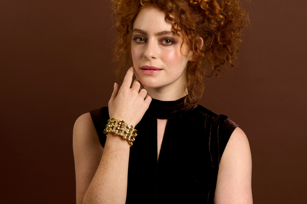 Alaia Citrine Multi Set Oval Gemstone Bracelet