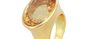 Oval Citrine Ring