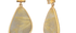 Rutile Quartz And Citrine Drop Earrings