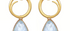 Coco Aquamarine Gemstone Earrings