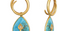 Coco Turquoise & Diamond Jadau Earrings