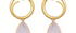 Coco Rose Quartz Gemstone Earrings