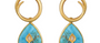 Coco Turquoise & Diamond Jadau Earrings