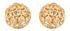 Cupola Blue Topaz Stud Earrings