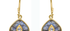 Jadau Labradorite & Diamond Earrings