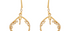 Delhi Diamond Chakra Drop Earrings